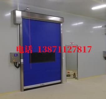 河源透明拉链密封快速卷帘门